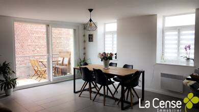 Duplex à vendre 195 000 € 4 pièces 2 chambres 70 m² Étage 1/2 Camphin en Pevele 59780