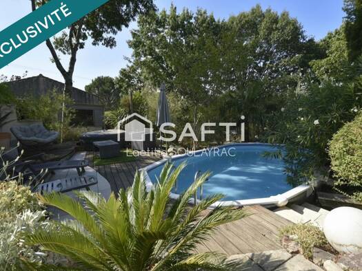 Maison de plain-pied à vendre 299 000 € 6 pièces 4 chambres 129 m² 4 166 m² de terrain Roquecourbe 81210