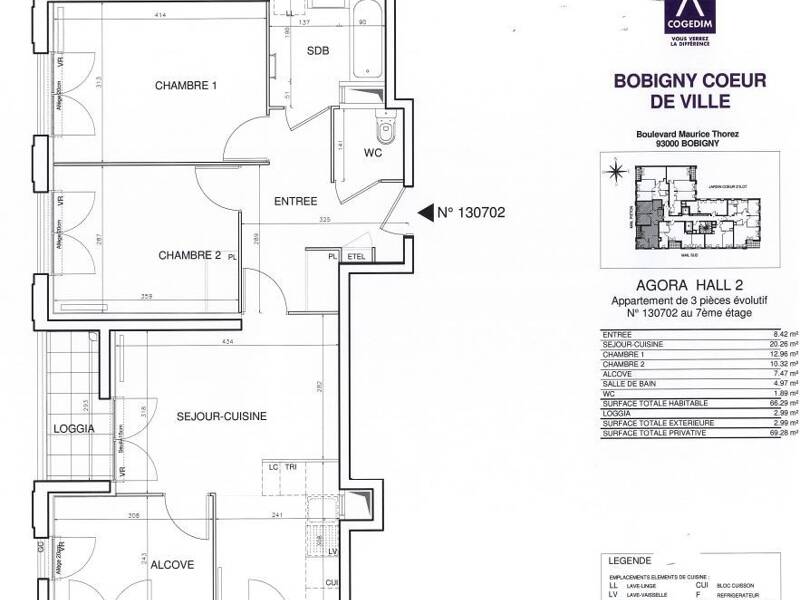 Maison à louer, 65m², BOBIGNY