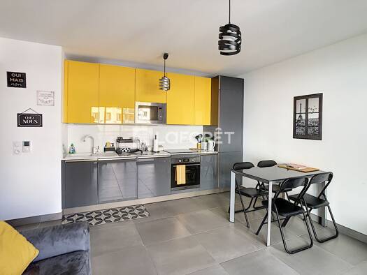 Appartement à louer - Neuf 1 221 € 2 pièces 1 chambre 40 m² Étage 4/8 Supérieur Beausoleil 06240