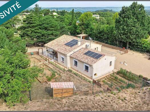Villa à vendre 389 000 € 6 pièces 2 chambres 110 m² 3 350 m² de terrain Artignosc-sur-Verdon 83630