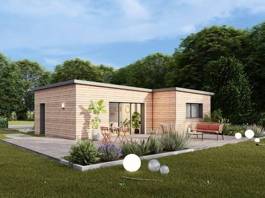 Terrain avec maison neuve à vendre 293 000 € 3 pièces 2 chambres 60 m² 384 m² de terrain Sud Est Perros-Guirec 22700