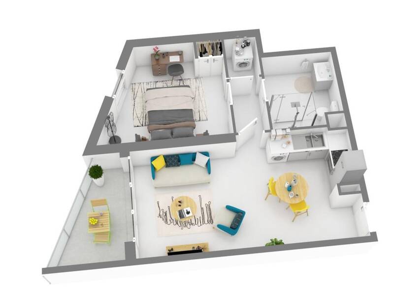Maison à louer, 44m², MENTON