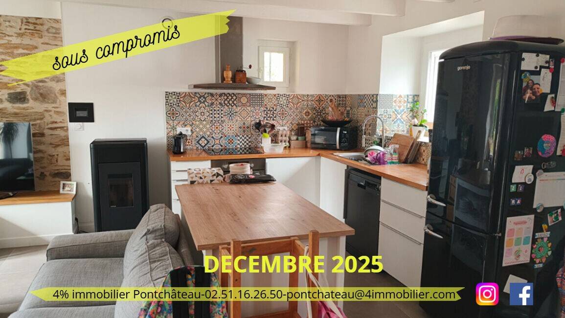 Maison à vendre, 100m², SAINT GILDAS DES BOIS