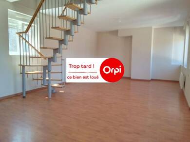Duplex à louer 595 € 3 pièces 2 chambres 58 m² 1er étage Centre Anzin 59410