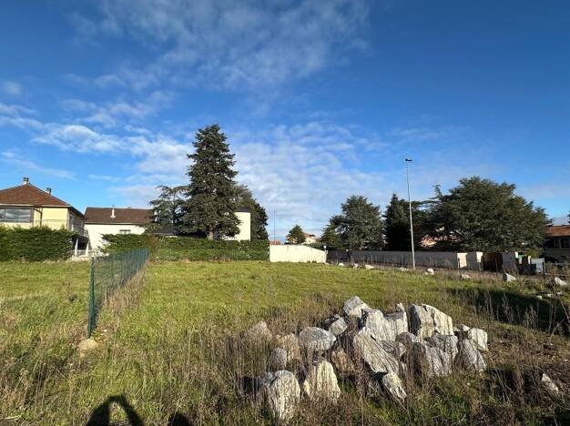 Terrain viabilisé à vendre 235 000 € 505 m² de terrain Charly 69390