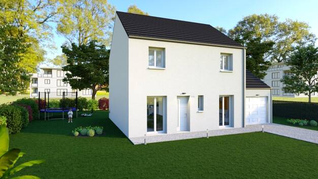 Terrain avec maison neuve à vendre 320 000 € Évry-Courcouronnes 91000