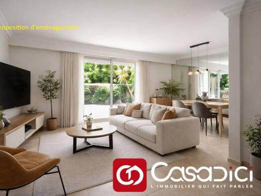 Appartement à vendre 499 000 € 3 pièces 2 chambres 84,15 m² RDC/2 Mandelieu-la-Napoule 06210