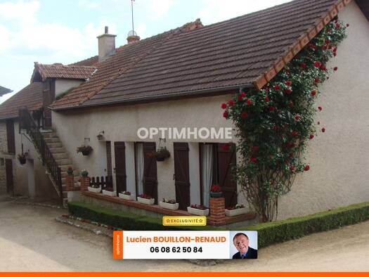 Ferme à vendre 171 200 € 5 pièces 3 chambres 105 m² 40 000 m² de terrain Saint-Eugène 71320