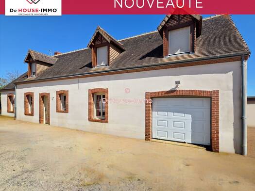 Maison à vendre 280 260 € 6 pièces 4 chambres 187 m² 2 200 m² de terrain Bonnétable 72110