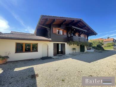 Chalet à vendre 555 000 € 4 pièces 2 chambres 113,6 m² 1 304 m² de terrain Bons-en-Chablais 74890