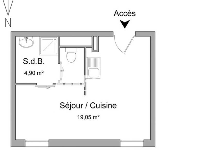 Maison à louer, 24m², VILLENEUVE D'ASCQ
