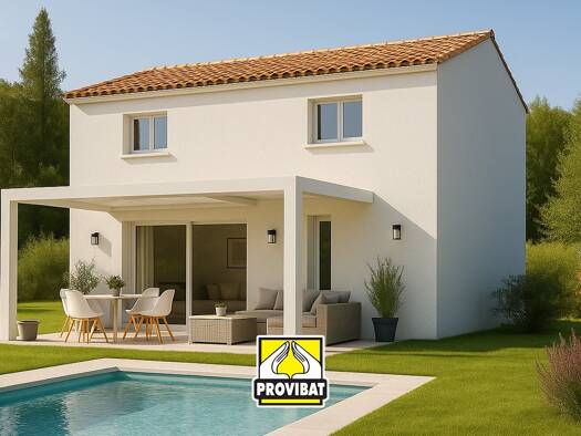 Terrain avec maison neuve à vendre 280 000 € 4 pièces 3 chambres 70 m² 450 m² de terrain Popian 34230