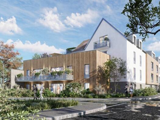 Appartement à vendre - neuf 215 000 € 2 pièces 1 chambre 46,6 m² dès le 30/09/2027 Centre Ville Plérin 22190