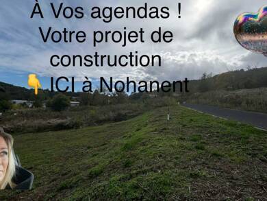 Terrain constructible à vendre 117 055 € 409 m² de terrain Nohanent 63830