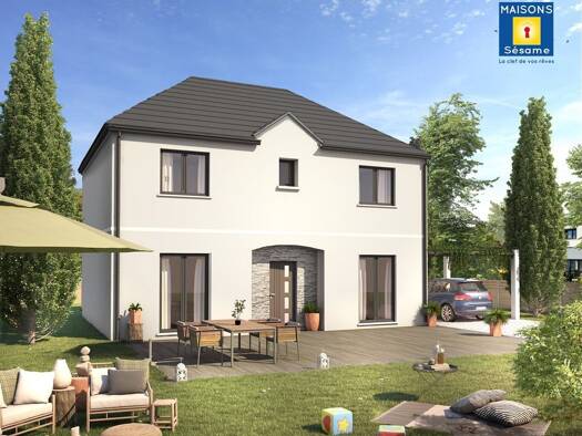 Terrain avec maison neuve à vendre 389 000 € 7 pièces 5 chambres 132 m² 403 m² de terrain Est Vaires-sur-Marne 77360