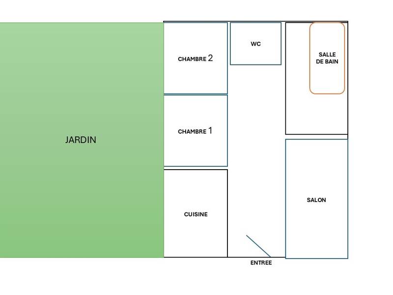 Maison à vendre, 73m², MONTREUIL