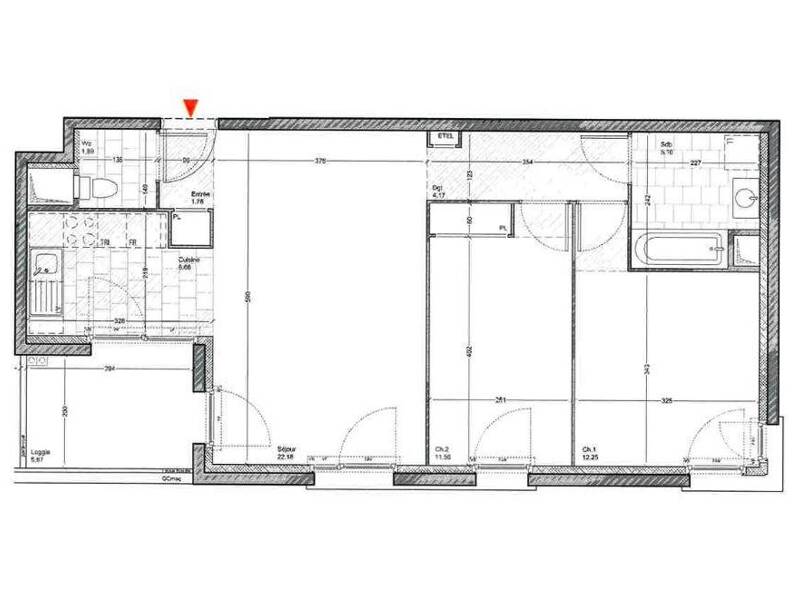 Maison à louer, 66m², GIF SUR YVETTE