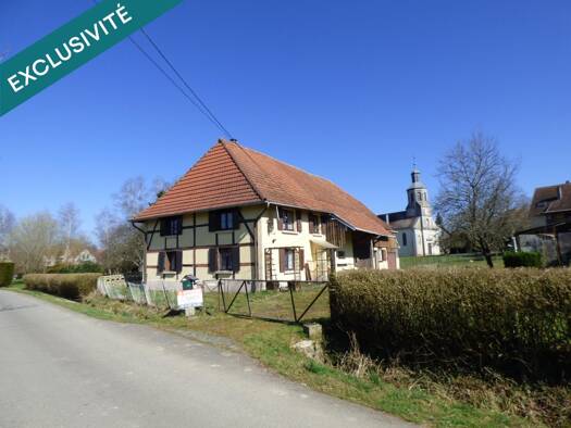 Maison à vendre 130 000 € 5 pièces 3 chambres 120 m² 1 975 m² de terrain Chavannes-les-Grands 90100
