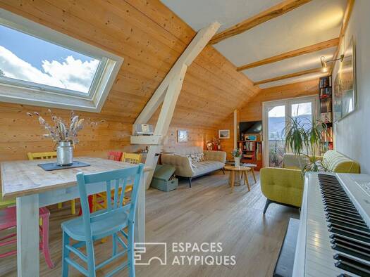 Duplex à vendre 450 000 € 3 pièces 2 chambres 56 m² Étage 2/2 Menthon-Saint-Bernard 74290