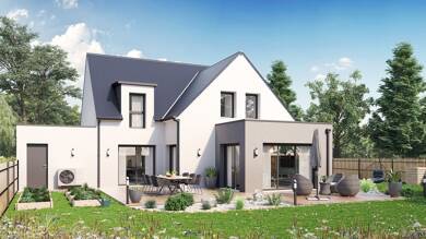 Terrain avec maison neuve à vendre 385 496 € Beaucé 35133