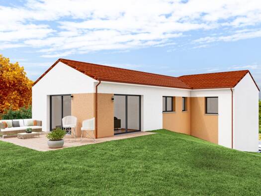 Terrain avec maison neuve à vendre 269 000 € 6 pièces 4 chambres 117,5 m² Choloy-Ménillot 54200