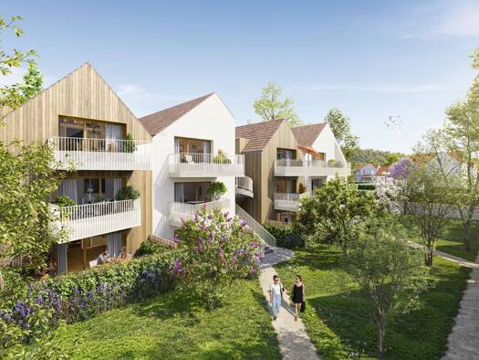 Appartement à vendre - neuf 355 000 € 3 pièces 2 chambres 67 m² Magny-le-Hongre 77700