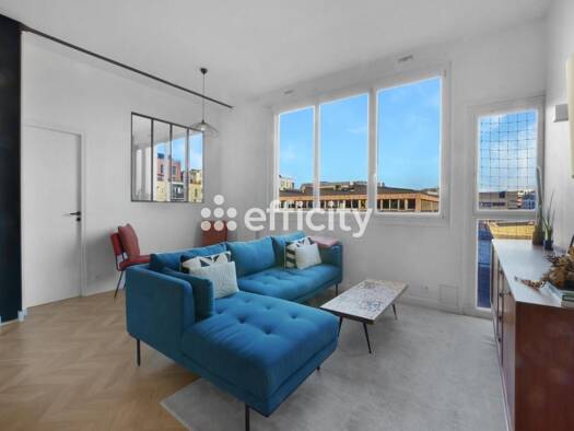 Appartement à vendre 450 000 € 3 pièces 2 chambres 66 m² Étage 4/5 Marceau - République Courbevoie 92400