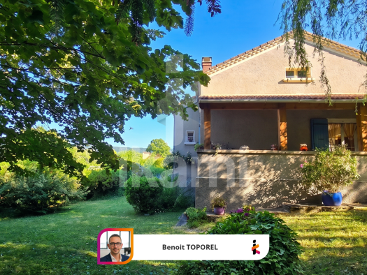 Maison de plain-pied à vendre 215 000 € 5 pièces 2 chambres 76 m² 2 000 m² de terrain Plan-de-Baix 26400