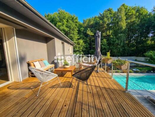 Pavillon à vendre 665 600 € 7 pièces 6 chambres 163 m² 800 m² de terrain Francisco-Vern-Poterie Rennes 35200