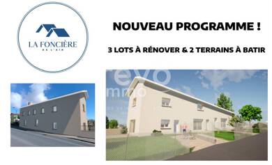 Terrain constructible à vendre 110 000 € 250 m² de terrain Civrieux 01390