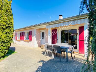Maison de plain-pied à vendre 465 000 € 5 pièces 3 chambres 80 m² 1 070 m² de terrain Grandes-Terres Revoison Genas 69740