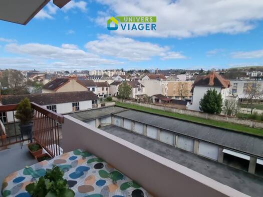 Appartement en viager libre Bouquet 10 000 € 3 pièces 1 chambre 71 m² 3ème étage Dienat-Forges Montluçon 03100