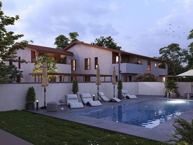 Appartement à vendre - neuf 369 000 € 3 pièces 2 chambres 67,5 m² 1er étage Chasselay 69380