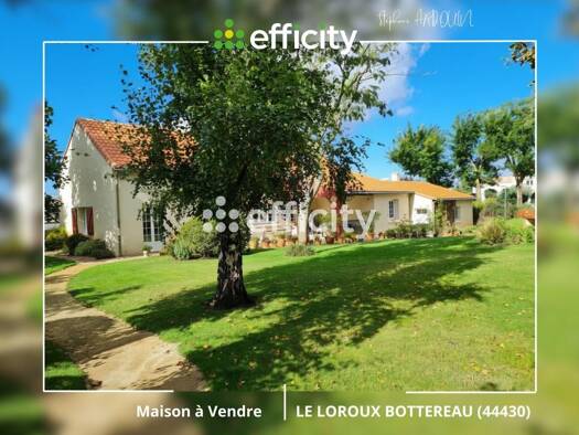 Maison à vendre 572 000 € 8 pièces 4 chambres 207 m² 2 481 m² de terrain Le Loroux-Bottereau 44430