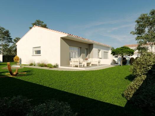 Terrain avec maison neuve à vendre 296 000 € 4 pièces 3 chambres 90 m² 700 m² de terrain Malataverne 26780