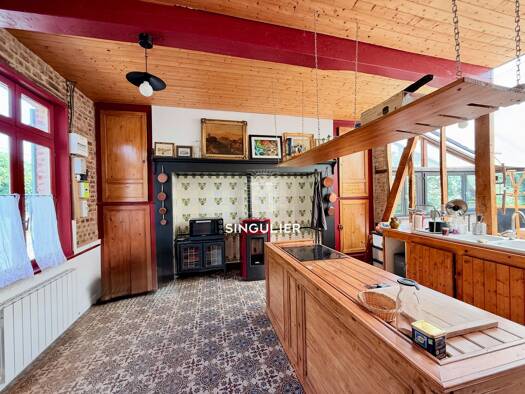 Maison à vendre 185 000 € 4 pièces 3 chambres 130 m² 1 257 m² de terrain Raye-sur-Authie 62140