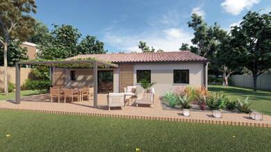Terrain avec maison neuve à vendre 187 000 € Duras 47120
