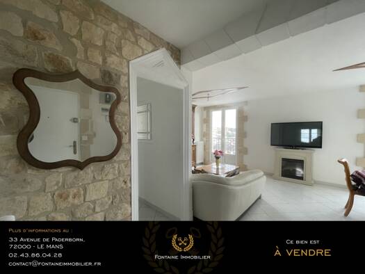 Appartement à vendre 88 000 € 4 pièces 2 chambres 67 m² Étage 4/4 Allonnes 72700