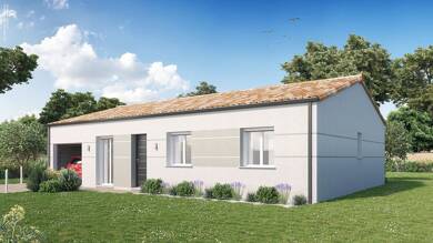 Maison de plain-pied à vendre 284 373 € 5 pièces 4 chambres 92 m² 464 m² de terrain Brem-sur-Mer 85470
