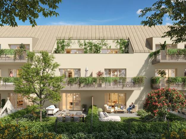 Appartement à vendre - neuf 138 000 € 1 pièce 24 m² dès le 31/12/2027 Blanches Fleurs Beaune 21200