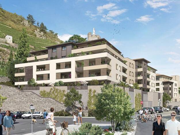 Appartement à vendre - neuf 434 600 € 5 pièces 4 chambres 126,4 m² dès le 30/06/2028 La Ville Tournon-sur-Rhône 07300