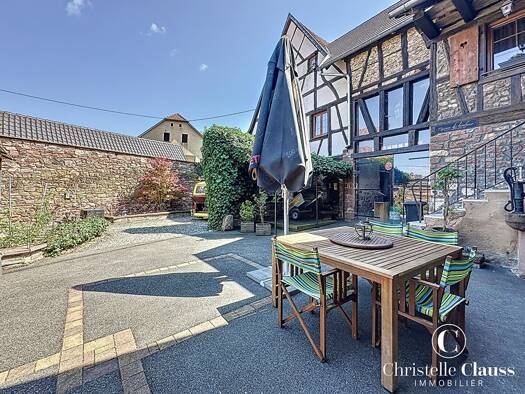 Maison de plain-pied à vendre 385 000 € 4 pièces 2 chambres 400 m² 455 m² de terrain Wangen 67520
