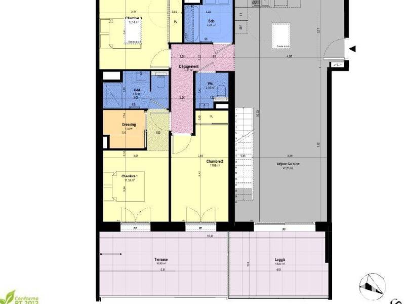 Maison à vendre, 126m², CHATEAUNEUF DE GRASSE