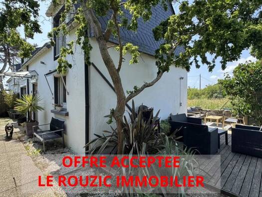 Maison à vendre 399 000 € 4 pièces 2 chambres 70 m² 420 m² de terrain Presqu'Ile et Villages Séné 56860