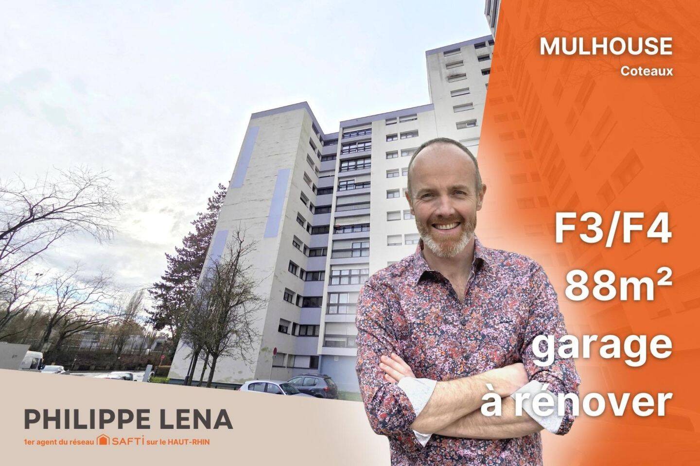 Maison à vendre, 88m², MULHOUSE