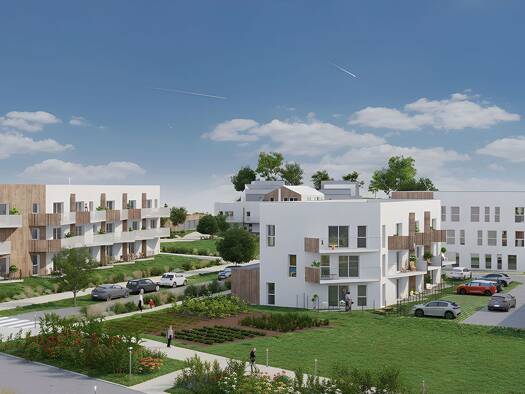 Appartement à vendre - neuf 152 400 € 2 pièces 44 m² Étage 2/2 Kerihouais Hennebont 56700