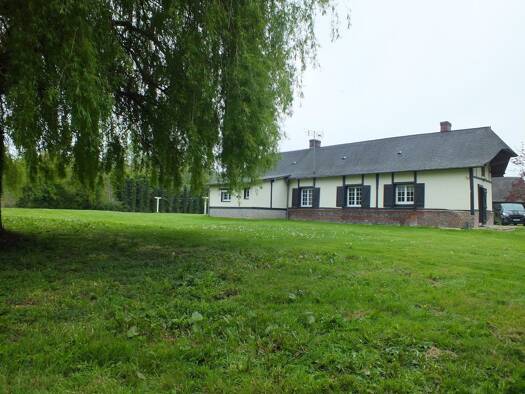 Maison à vendre 345 000 € 5 pièces 4 chambres 120 m² 14 700 m² de terrain Saint-Aubin-sur-Scie 76550