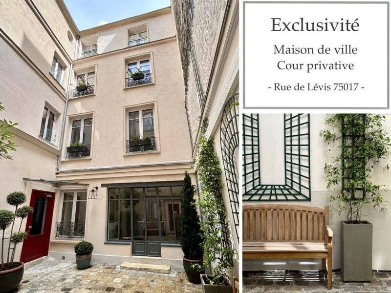 Maison à vendre, 190m², PARIS 17E