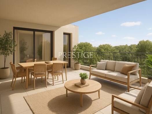 Appartement à vendre 228 000 € 3 pièces 2 chambres 65 m² Étage 2/2 Sud Saint-Clément-de-Rivière 34980